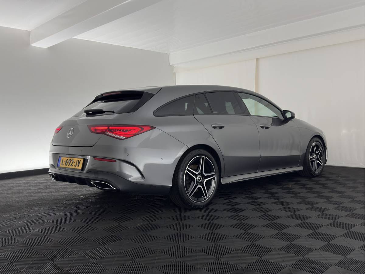Mercedes-Benz CLA Mercedes-Benz CLA-klasse Shooting Brake 180 d Business Solution AMG (INCL.BTW) Aut. *LEATHER-MICROFIBRE | FULL-LED | HEATED-SPORTSEATS | AMBIENT-LIGHT | DIGI-COCKPIT | DAB+ | NAVI-FULLMAP | CAMERA | PRIVACYGLASS | SHIFTPADDLES | 18”ALU*