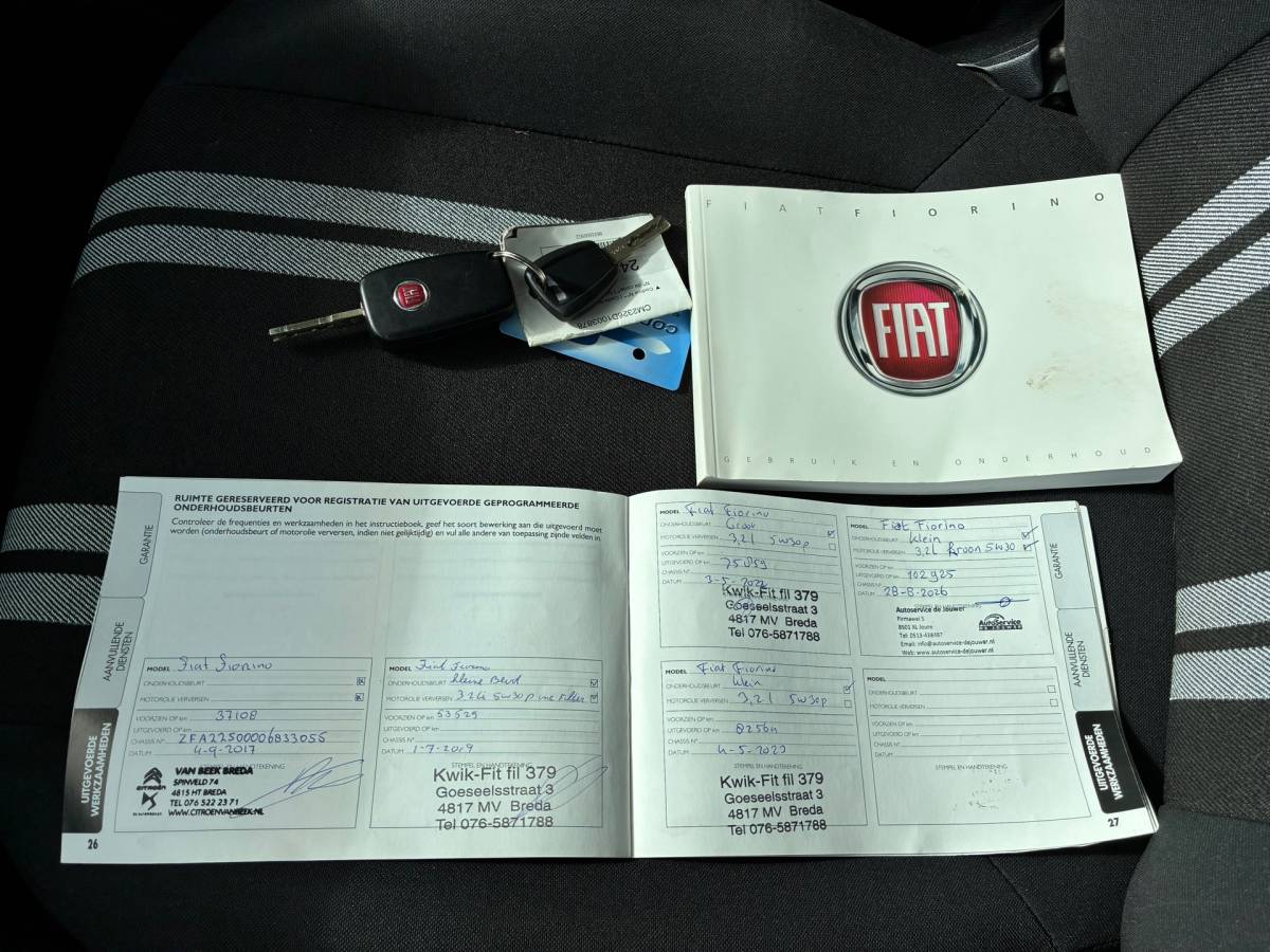 Fiat Fiorino Fiat Fiorino 1.3 MJ SX | Automaat | Invalide Roelstoel nu €5.975,-!!!