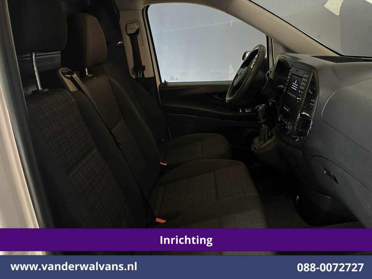 Mercedes-Benz Vito Mercedes-Benz Vito 114 CDI 136pk L3H1 Inrichting Euro6 Airco | Camera | Navigatie | Imperiaal | Trekhaak Sidebars, Bijrijdersbank
