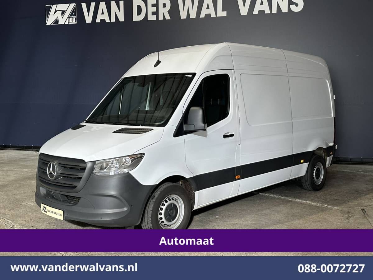 Mercedes-Benz Sprinter Mercedes-Benz Sprinter 315 CDI 150pk Automaat L2H2 Euro6 Airco | Camera | Apple Carplay | Cruisecontrol Android Auto, Parkeersensoren, Bijrijdersbank