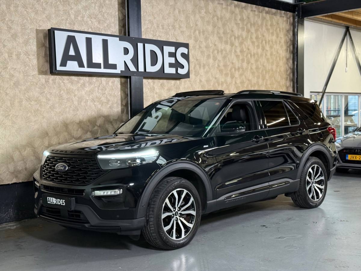 Ford Explorer Ford EXPLORER 3.0 V6 EcoBoost PHEV ST-Line | Pano | Carplay | Stuur/Stoelverwarming | Trekhaak | Stoelverkoeling | 7 Zits