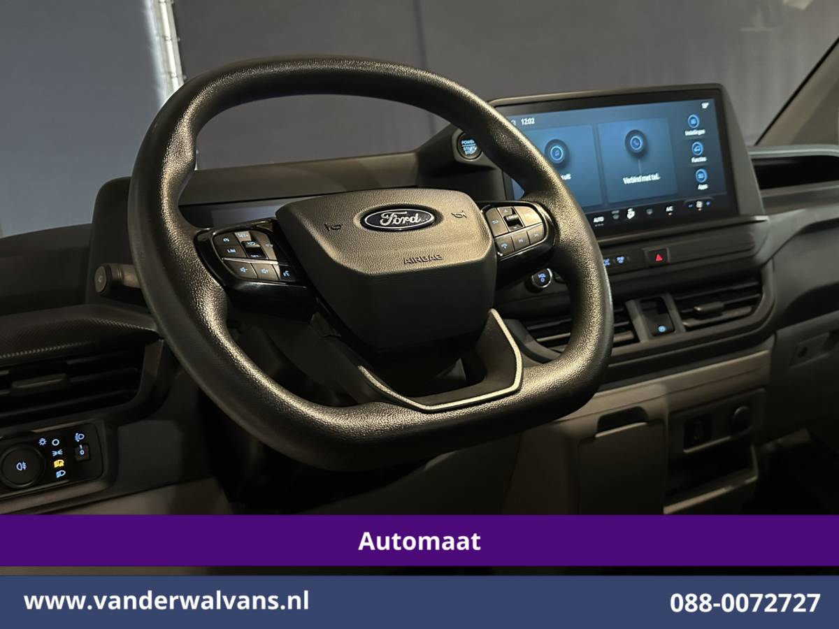 Ford Transit Custom Ford Transit Custom 2.0 TDCI 136pk Automaat L1H1 Euro6 Airco | Camera | Apple Carplay | LED | Cruisecontrol 2740kg Trekhaak, Android Auto, Verwarmde voorruit, Parkeersensoren, Bijrijdersbank