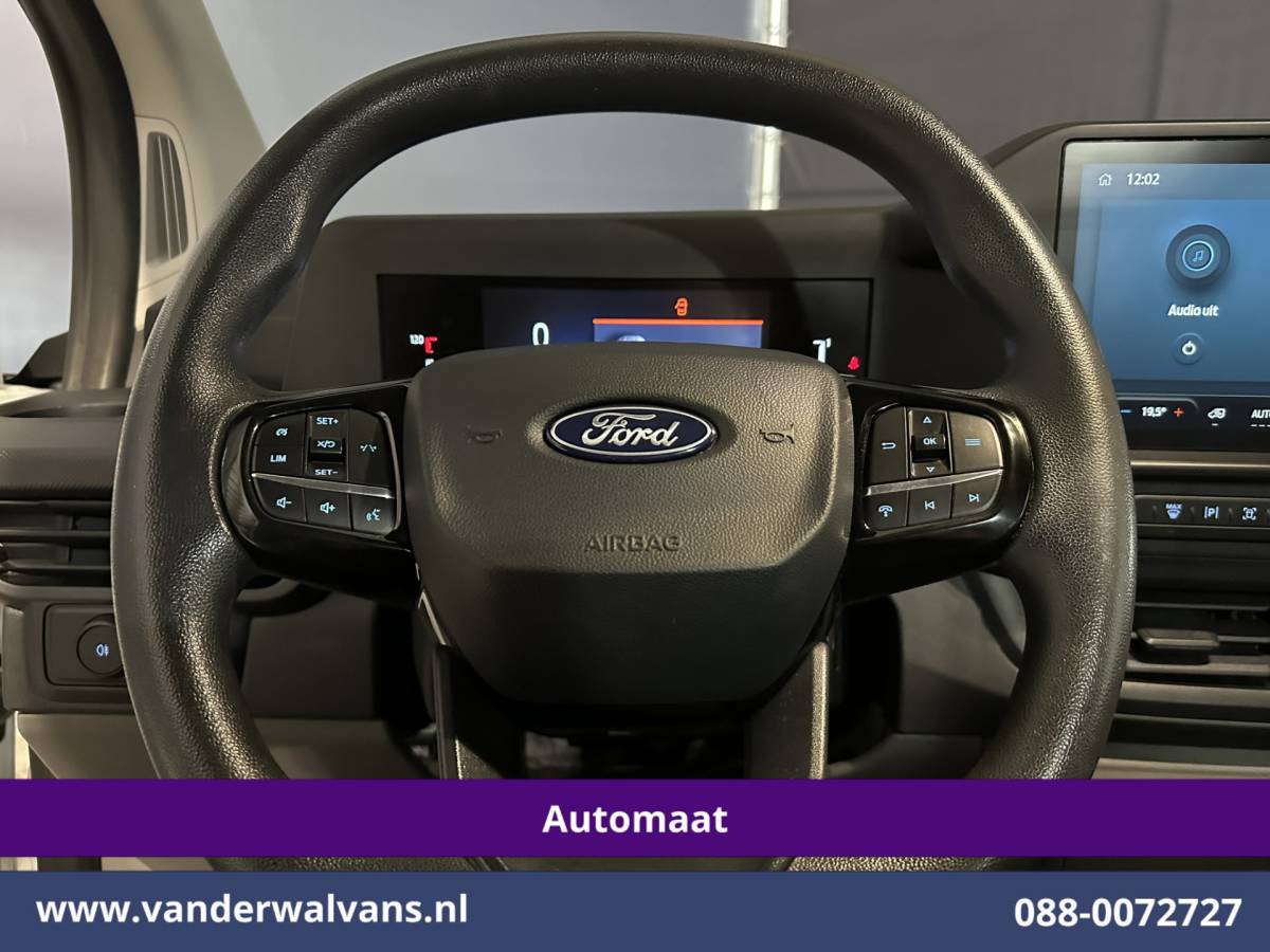 Ford Transit Custom Ford Transit Custom 2.0 TDCI 136pk Automaat L1H1 Euro6 Airco | Camera | Apple Carplay | LED | Cruisecontrol 2740kg Trekhaak, Android Auto, Verwarmde voorruit, Parkeersensoren, Bijrijdersbank