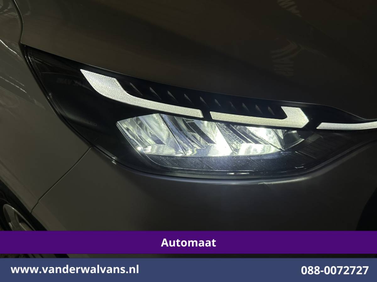 Ford Transit Custom Ford Transit Custom 2.0 TDCI 136pk Automaat L1H1 Euro6 Airco | Camera | Apple Carplay | LED | Cruisecontrol 2740kg Trekhaak, Android Auto, Verwarmde voorruit, Parkeersensoren, Bijrijdersbank