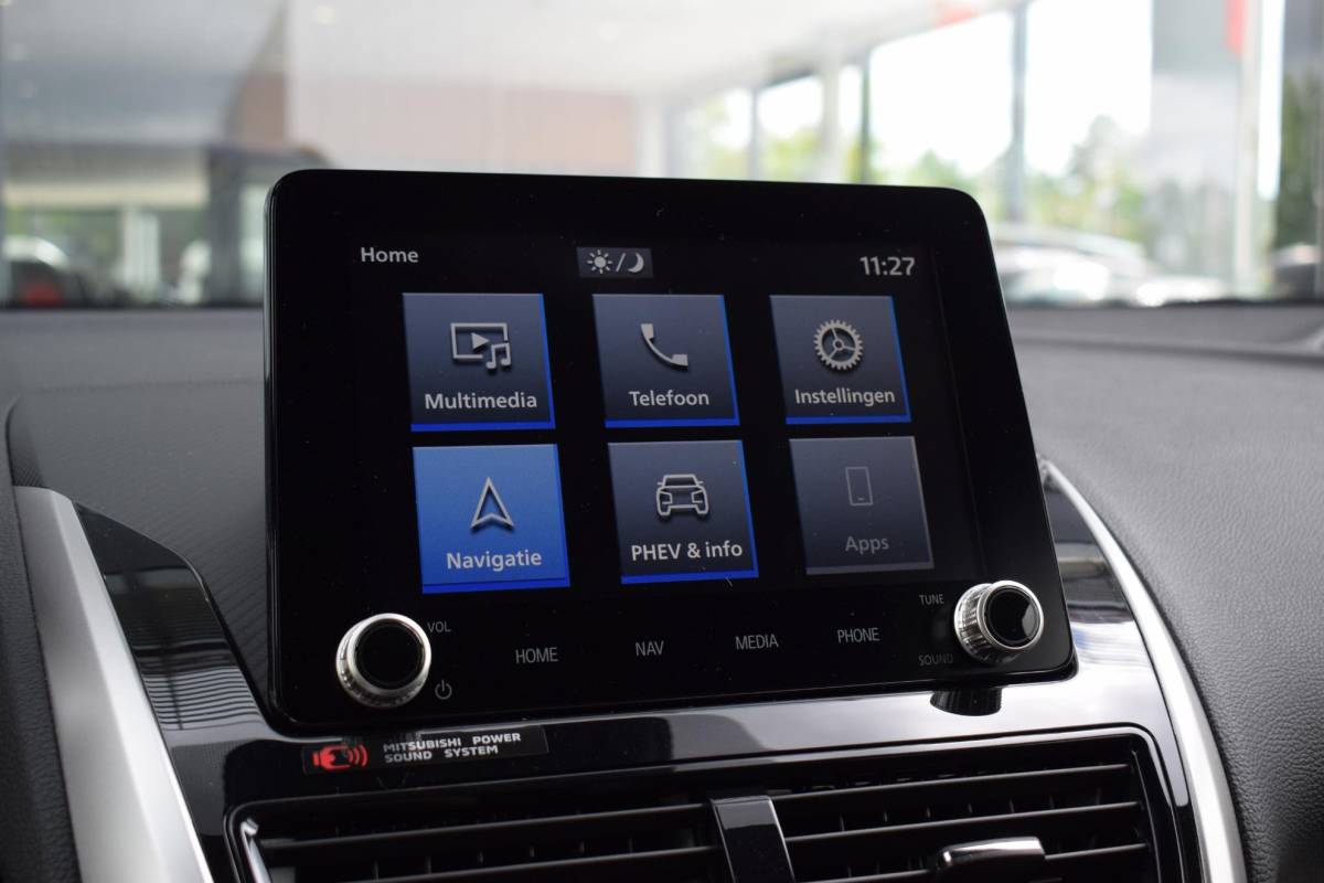 Mitsubishi Eclipse Cross Mitsubishi Eclipse Cross 2.4 PHEV Intense | Leer | HUD | 360 Cam. | Stuur- en Stoelverwarming