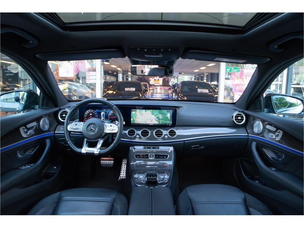 Mercedes-Benz E-Klasse Mercedes-Benz E-klasse AMG 63 4MATIC Premium Plus Schuifdak HUD Stoelvent. 360camera Burmester Memory Stoelventil.