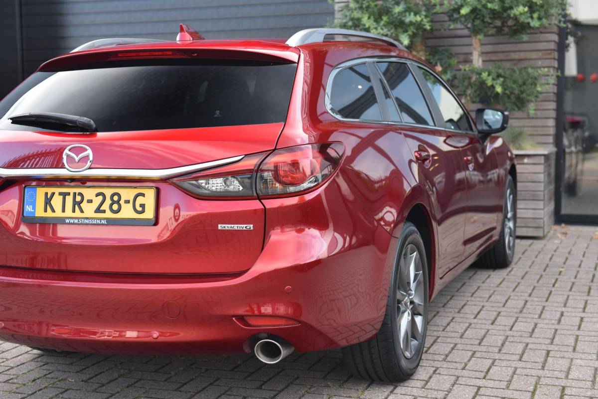 Mazda 6 Mazda 6 Sportbreak 2.0 SkyActiv-G 165 Trekhaak Navi Clima Cruise Nette Auto