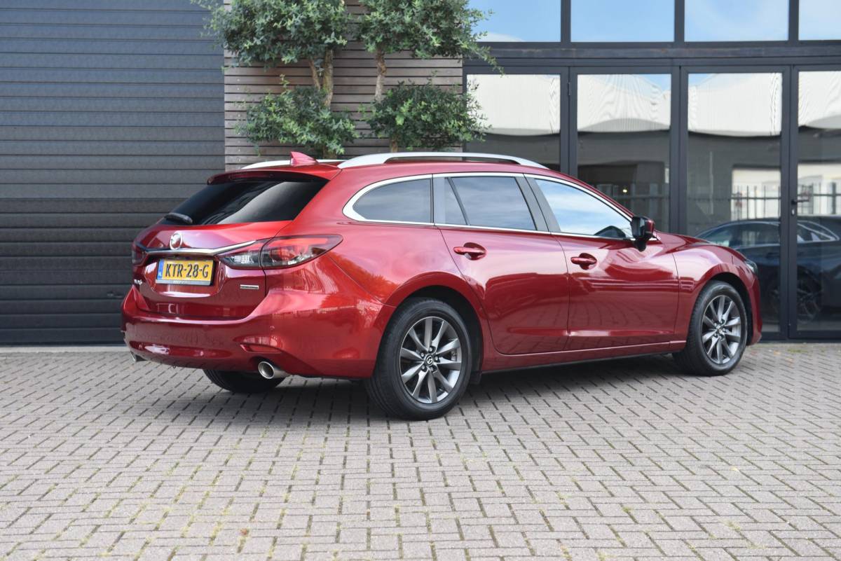 Mazda 6 Mazda 6 Sportbreak 2.0 SkyActiv-G 165 Trekhaak Navi Clima Cruise Nette Auto