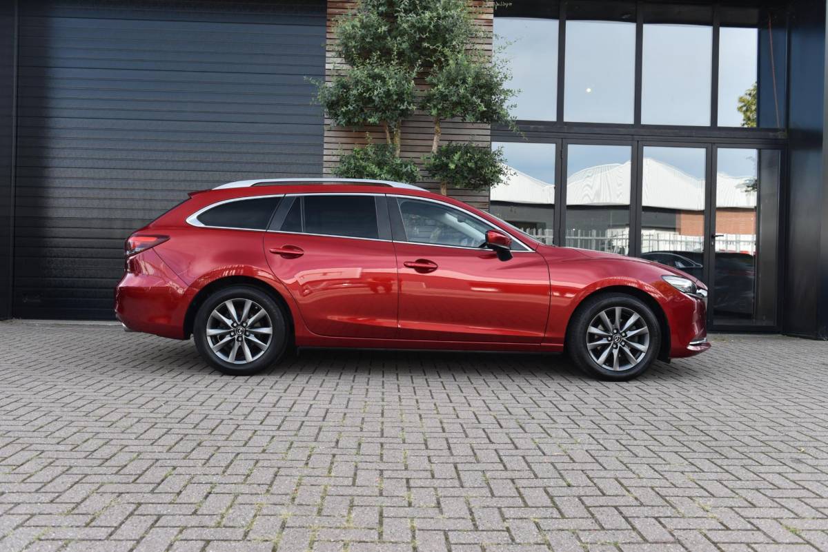 Mazda 6 Mazda 6 Sportbreak 2.0 SkyActiv-G 165 Trekhaak Navi Clima Cruise Nette Auto
