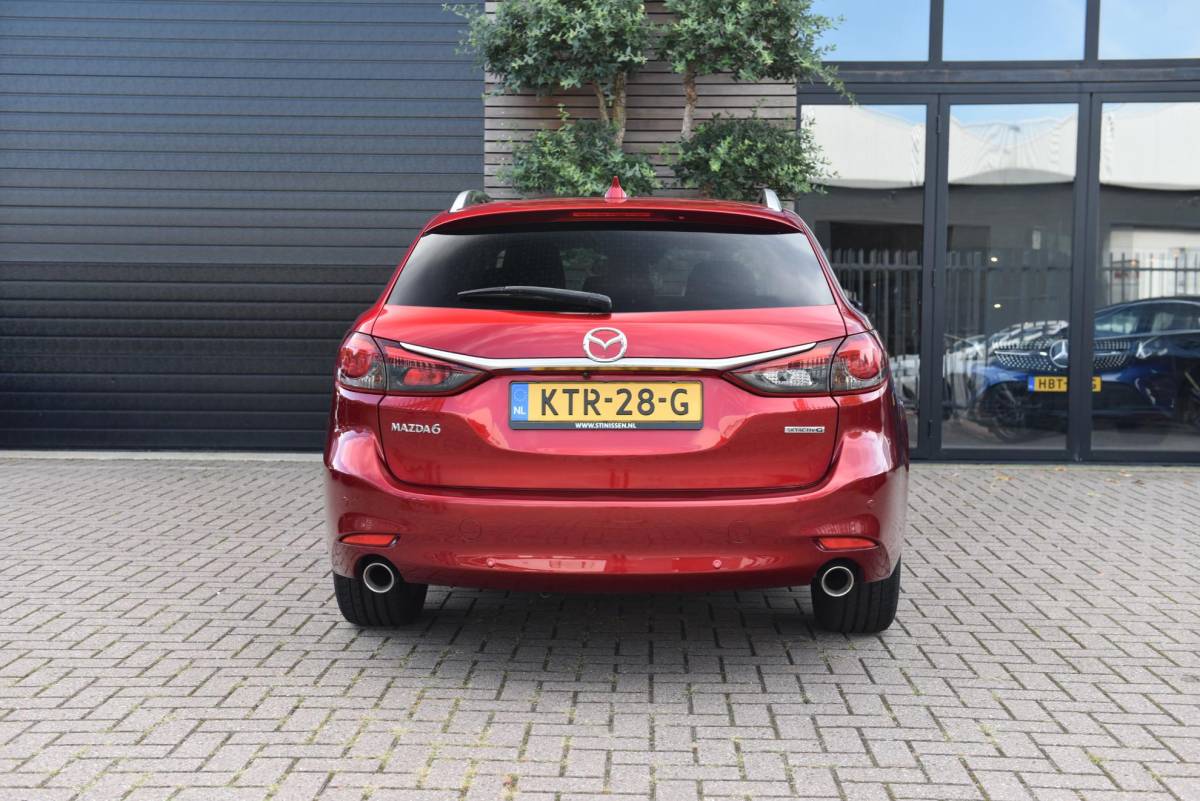 Mazda 6 Mazda 6 Sportbreak 2.0 SkyActiv-G 165 Trekhaak Navi Clima Cruise Nette Auto