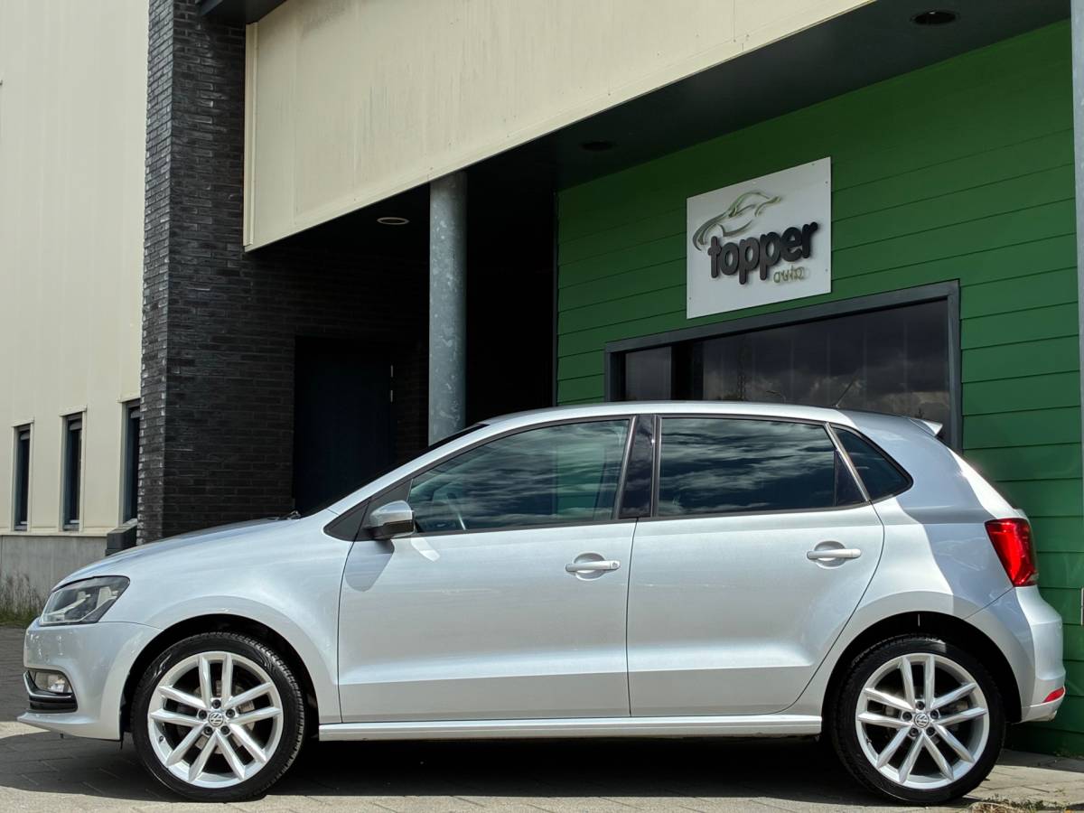 Volkswagen Polo Volkswagen Polo 1.2 TSI Highline|2e Eigenaar|Climatronic|CruiseControl|PDC|LM-Velgen|Nieuwe APK|NAP|