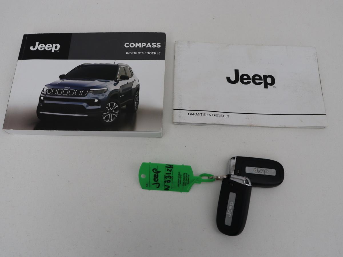 Jeep Compass Jeep Compass 4xe 240 Plug-in Hybrid Electric S |  Stoel & stuurverwarming | Trekhaak | Adaptive cruise | 360 Camera | Leder | Full LED | Carplay | 19” | Keyless | Navigatie | PHEV