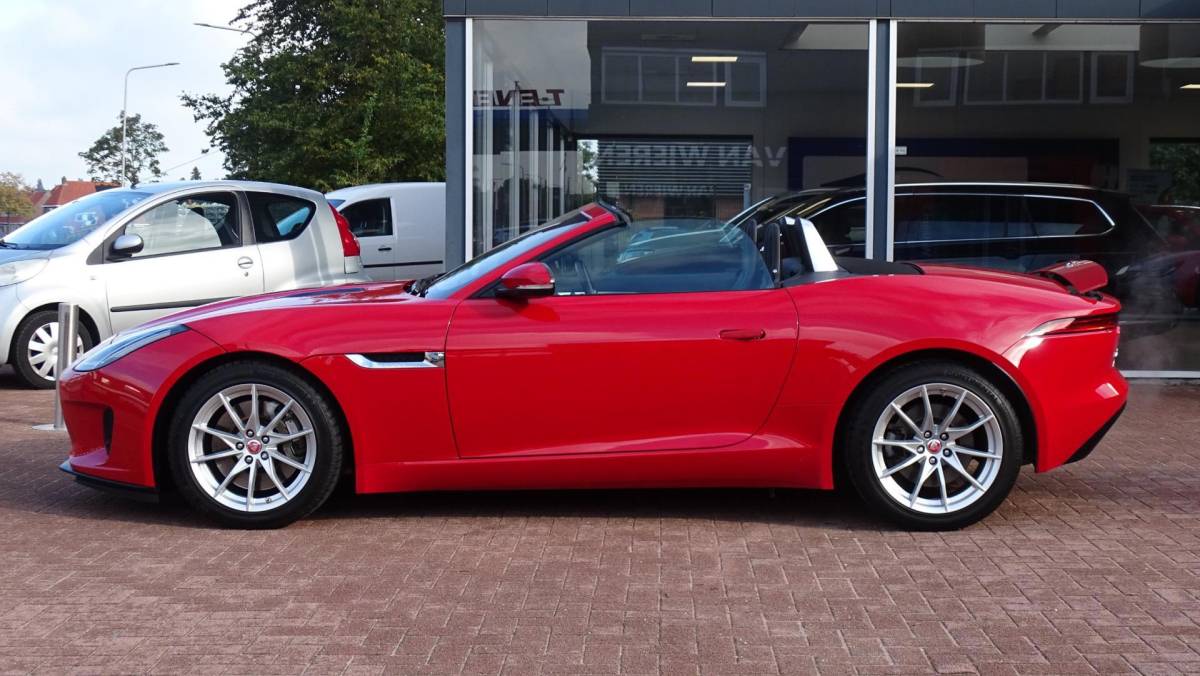 Jaguar F-TYPE Jaguar F-TYPE 2.0T Cabriolet | Automaat | 2018 | 112.000km | Vol opties | Dealerauto | Camera | Inruil mogelijk