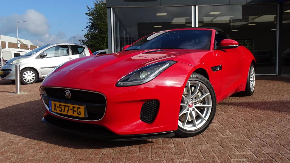 Jaguar F-TYPE Jaguar F-TYPE 2.0T Cabriolet | Automaat | 2018 | 112.000km | Vol opties | Dealerauto | Camera | Inruil mogelijk