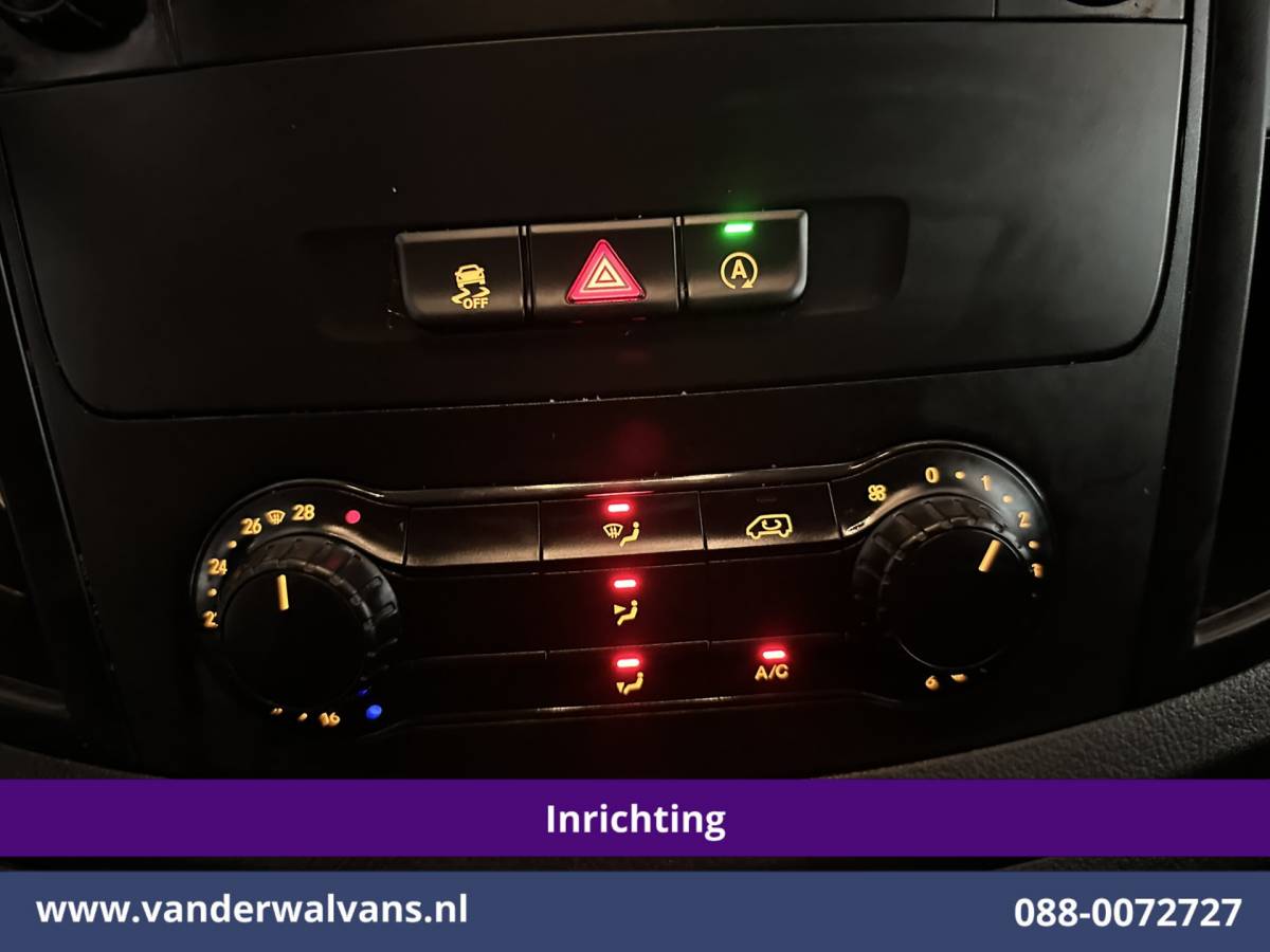 Mercedes-Benz Vito Mercedes-Benz Vito 114 CDI 136pk L3H1 Inrichting Euro6 Airco | Navigatie | Camera | Imperiaal | Trekhaak Sidebars, Bijrijdersbank