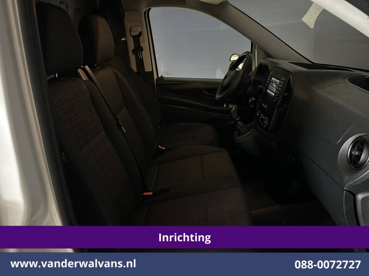 Mercedes-Benz Vito Mercedes-Benz Vito 114 CDI 136pk L3H1 Inrichting Euro6 Airco | Navigatie | Camera | Imperiaal | Trekhaak Sidebars, Bijrijdersbank