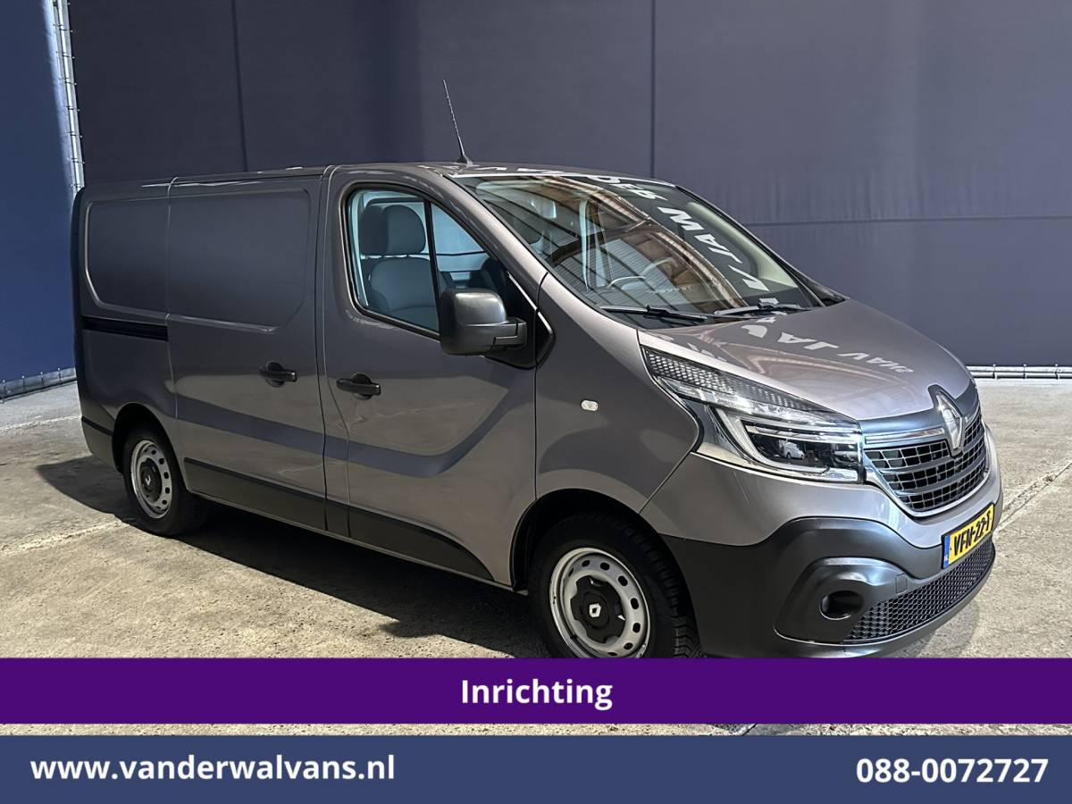 Renault Trafic Renault Trafic 1.6 dCi L1H1 Inrichting Euro6 Airco | Navigatie | LED | Cruisecontrol | Trekhaak Stoelverwarming, Parkeersensoren, Bijrijdersbank