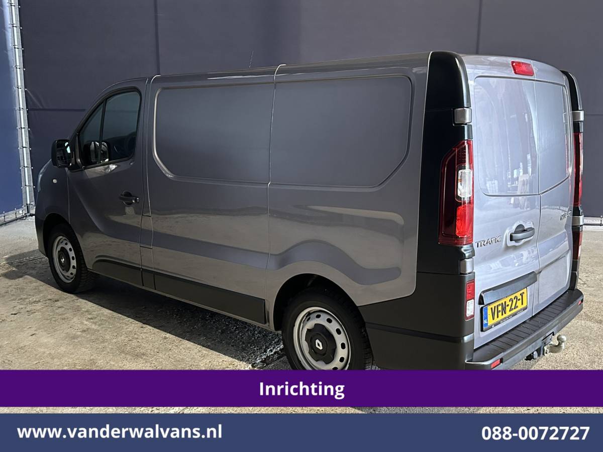Renault Trafic Renault Trafic 1.6 dCi L1H1 Inrichting Euro6 Airco | Navigatie | LED | Cruisecontrol | Trekhaak Stoelverwarming, Parkeersensoren, Bijrijdersbank