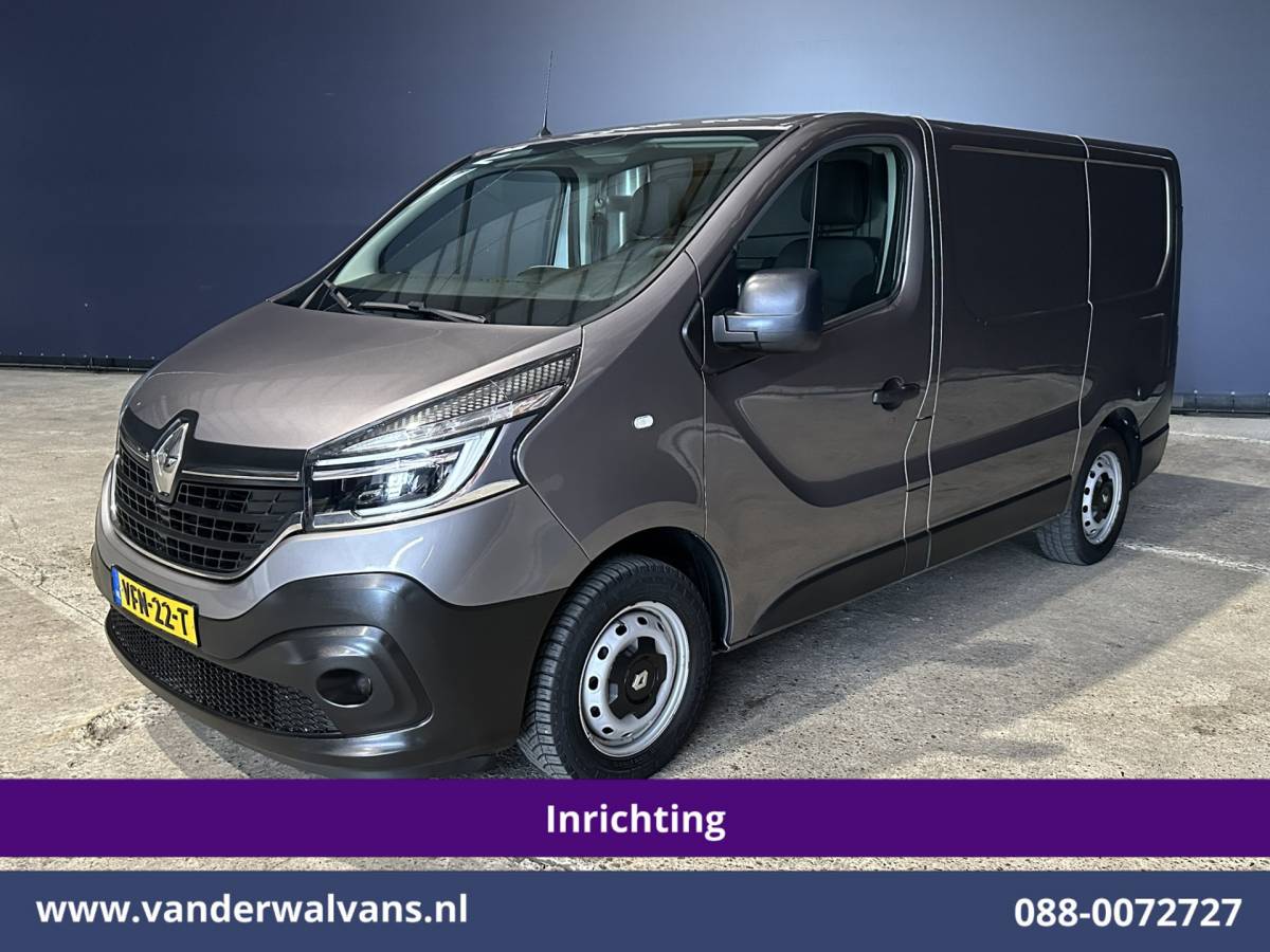 Renault Trafic Renault Trafic 1.6 dCi L1H1 Inrichting Euro6 Airco | Navigatie | LED | Cruisecontrol | Trekhaak Stoelverwarming, Parkeersensoren, Bijrijdersbank