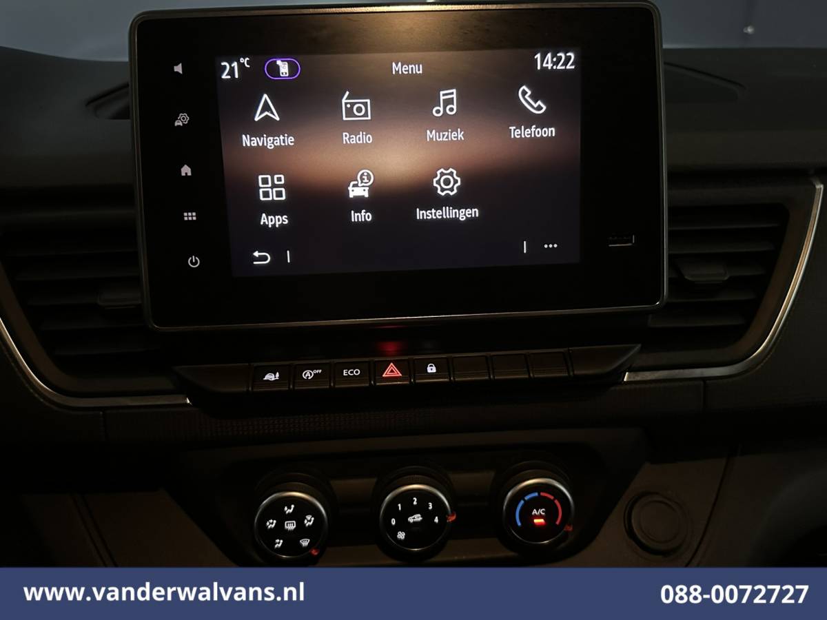 Renault Trafic Renault Trafic 2.0 dCi 131pk L2H1 Euro6 Airco | Navigatie | Camera | LED | Cruisecontrol Parkeersensoren, Bijrijdersbank