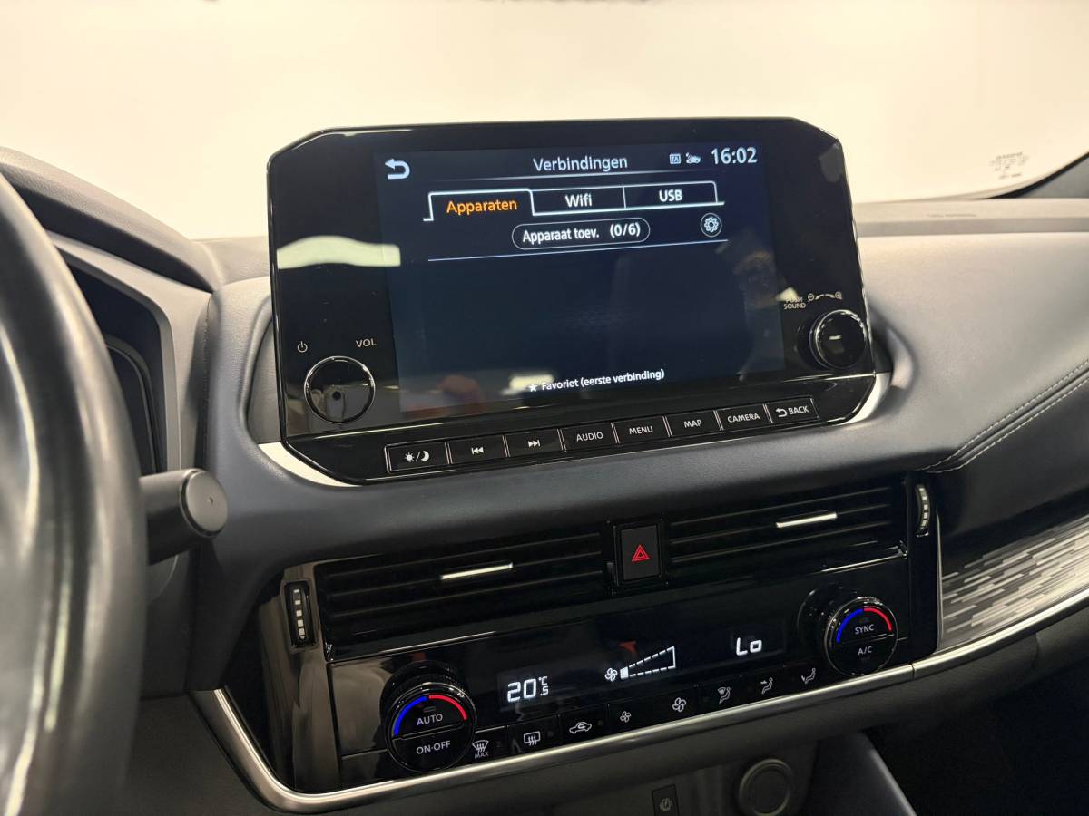 Nissan QASHQAI Nissan Qashqai 1.3 MHEV*Automaat*Tekna*Pano*Head-up*Xenon*Camera*Electr-Klep*Cruise-Control*