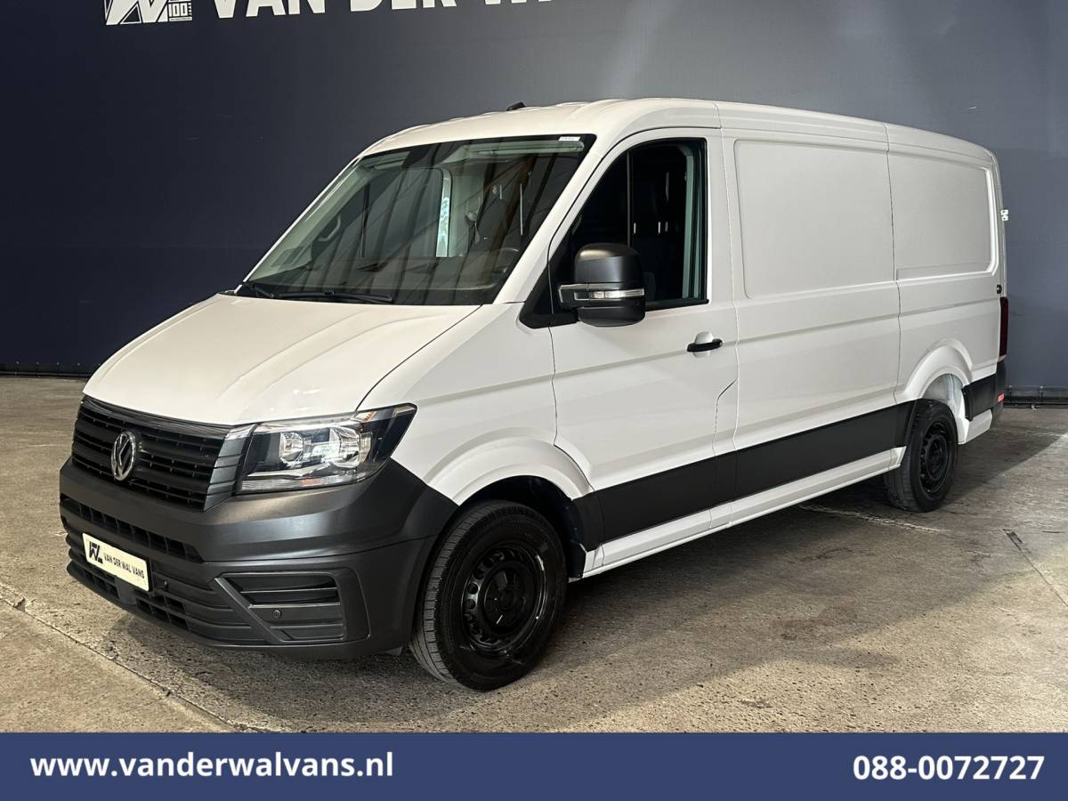 Volkswagen Crafter Volkswagen Crafter 2.0 TDI 141pk L3H2 L2H1 Euro6 Airco | Camera | Apple Carplay | Android Auto Parkeersensoren, Bijrijdersbank