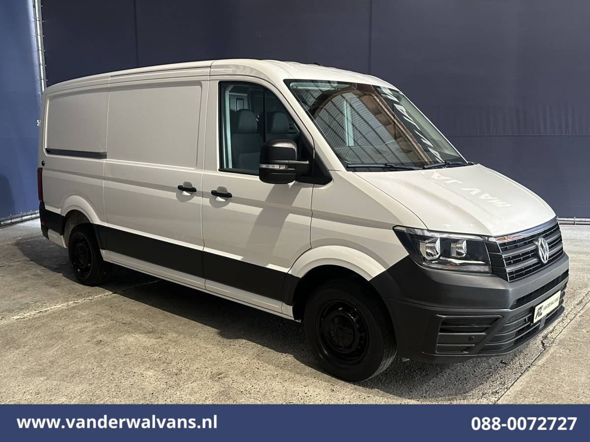 Volkswagen Crafter Volkswagen Crafter 2.0 TDI 141pk L3H2 L2H1 Euro6 Airco | Camera | Apple Carplay | Android Auto Parkeersensoren, Bijrijdersbank
