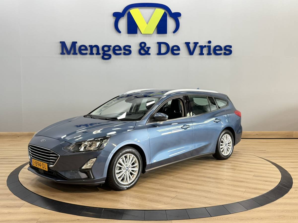 Ford Focus Ford Focus Wagon 1.0 EcoBoost Titanium Business Airco ECC | StuurStoel Verwarming | Camera | Keyless | Adaptive Cruise | Isofix | NAP
