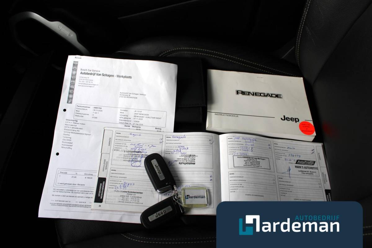 Jeep Renegade Jeep Renegade 1.4 MultiAir Limited Trekhaak Leder