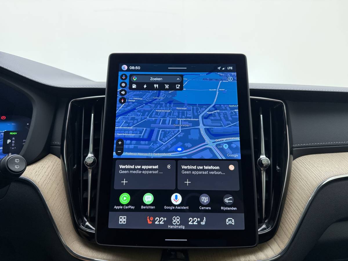 Volvo XC60 Volvo XC60 T6 350pk AWD Ultra Dark / Luchtvering / Trekhaak / Head-Up / 360 Camera / 20” / Full-LED / Lederen Dashboard / Elektr. Stoelen /