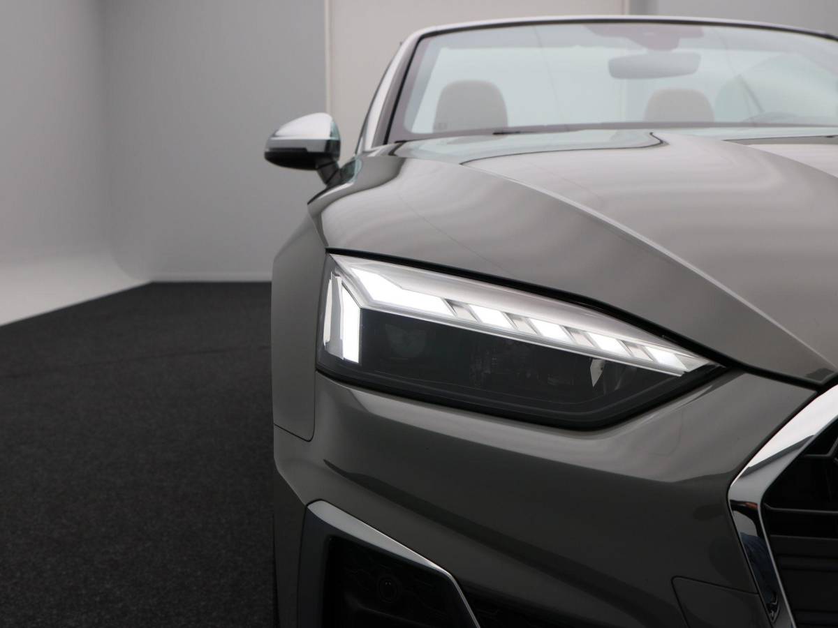Audi A5 Audi A5 Cabriolet 40 TFSi 190 Pk Automaat S-Line | B&O Audio | Nekverwarming | 19 Inch | Trekhaak | Leder | Camera | 86.642 Km!!