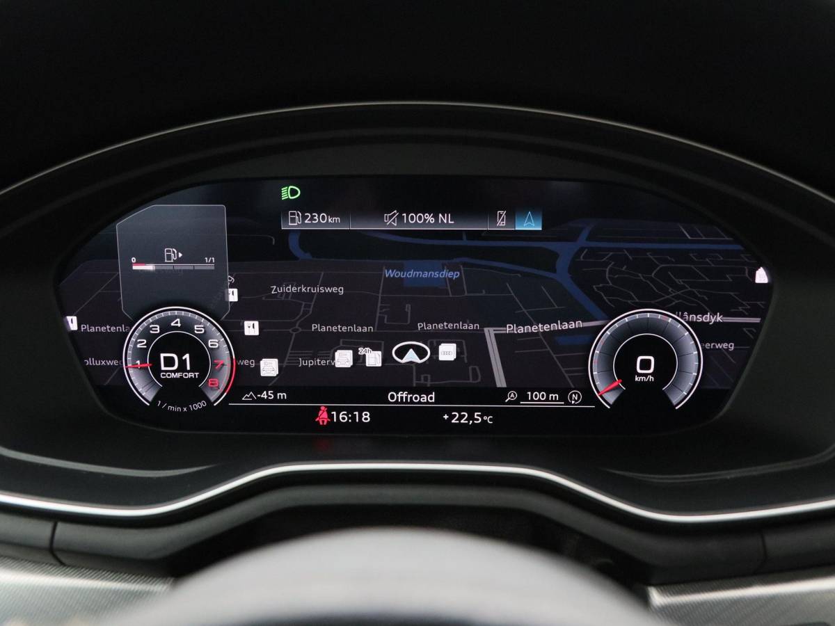 Audi A5 Audi A5 Cabriolet 40 TFSi 190 Pk Automaat S-Line | B&O Audio | Nekverwarming | 19 Inch | Trekhaak | Leder | Camera | 86.642 Km!!