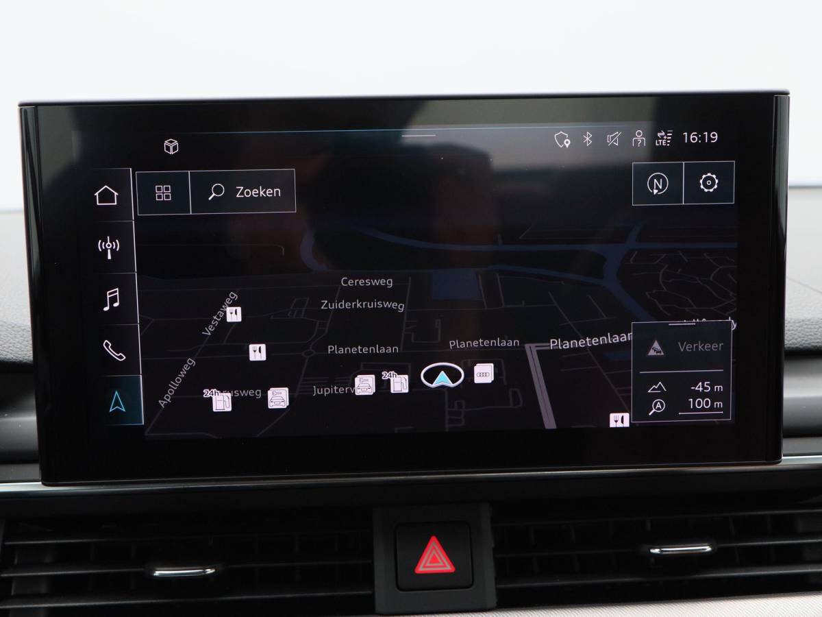 Audi A5 Audi A5 Cabriolet 40 TFSi 190 Pk Automaat S-Line | B&O Audio | Nekverwarming | 19 Inch | Trekhaak | Leder | Camera | 86.642 Km!!