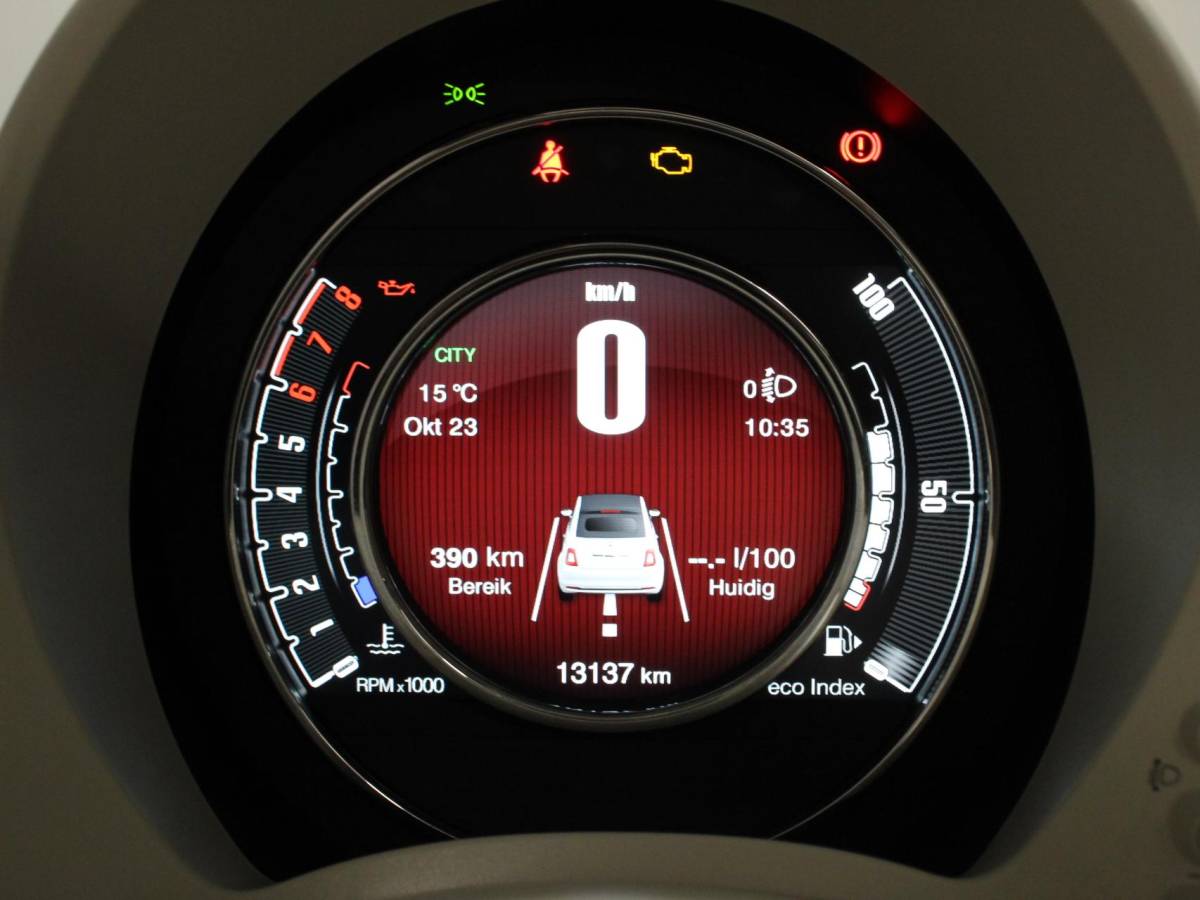 Fiat 500C Fiat 500 C 1.0 Hybrid Bellavita  Navigatie  Climate Control  Apple Carplay/Android Auto  Dab Digitale Cockpit Parkeer sensoren