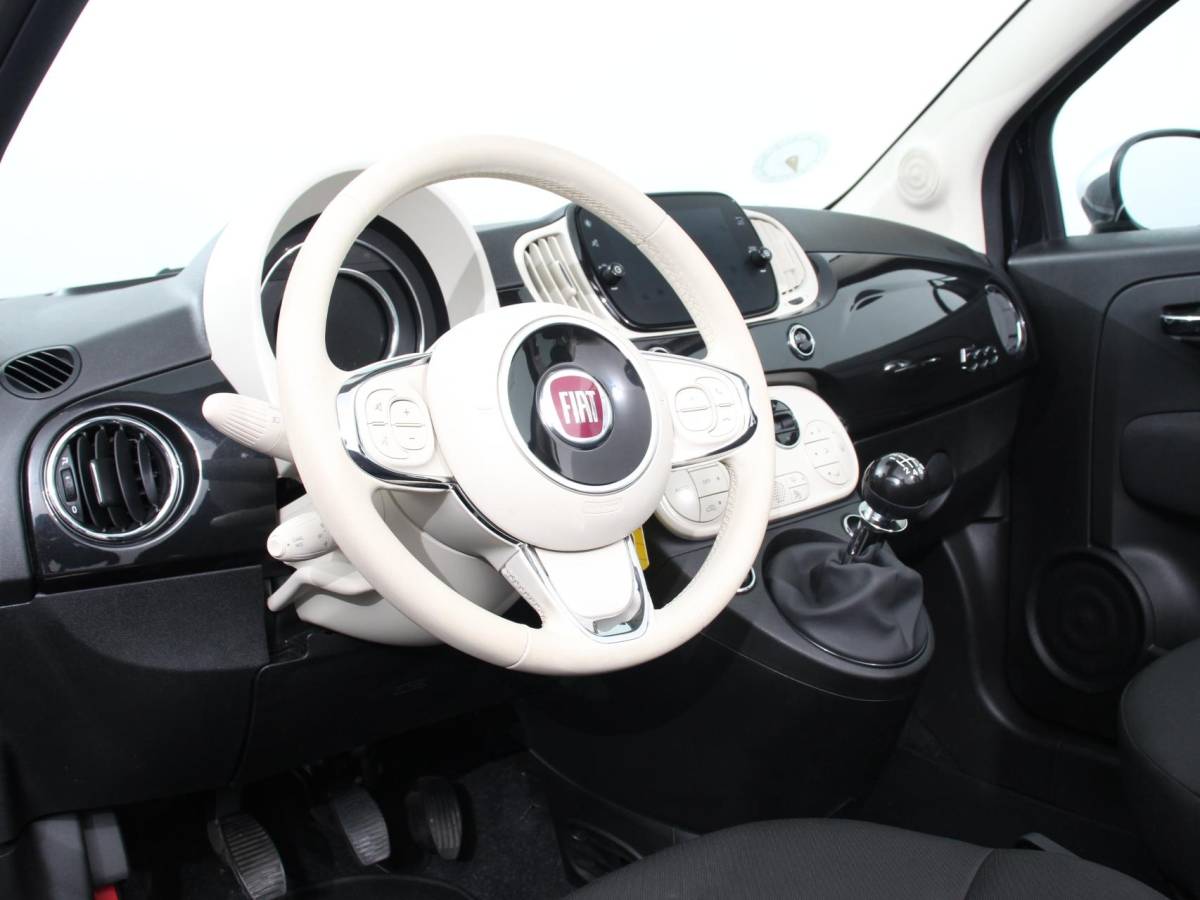 Fiat 500C Fiat 500 C 1.0 Hybrid Bellavita  Navigatie  Climate Control  Apple Carplay/Android Auto  Dab Digitale Cockpit Parkeer sensoren