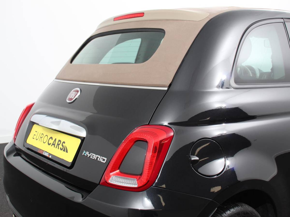 Fiat 500C Fiat 500 C 1.0 Hybrid Bellavita  Navigatie  Climate Control  Apple Carplay/Android Auto  Dab Digitale Cockpit Parkeer sensoren
