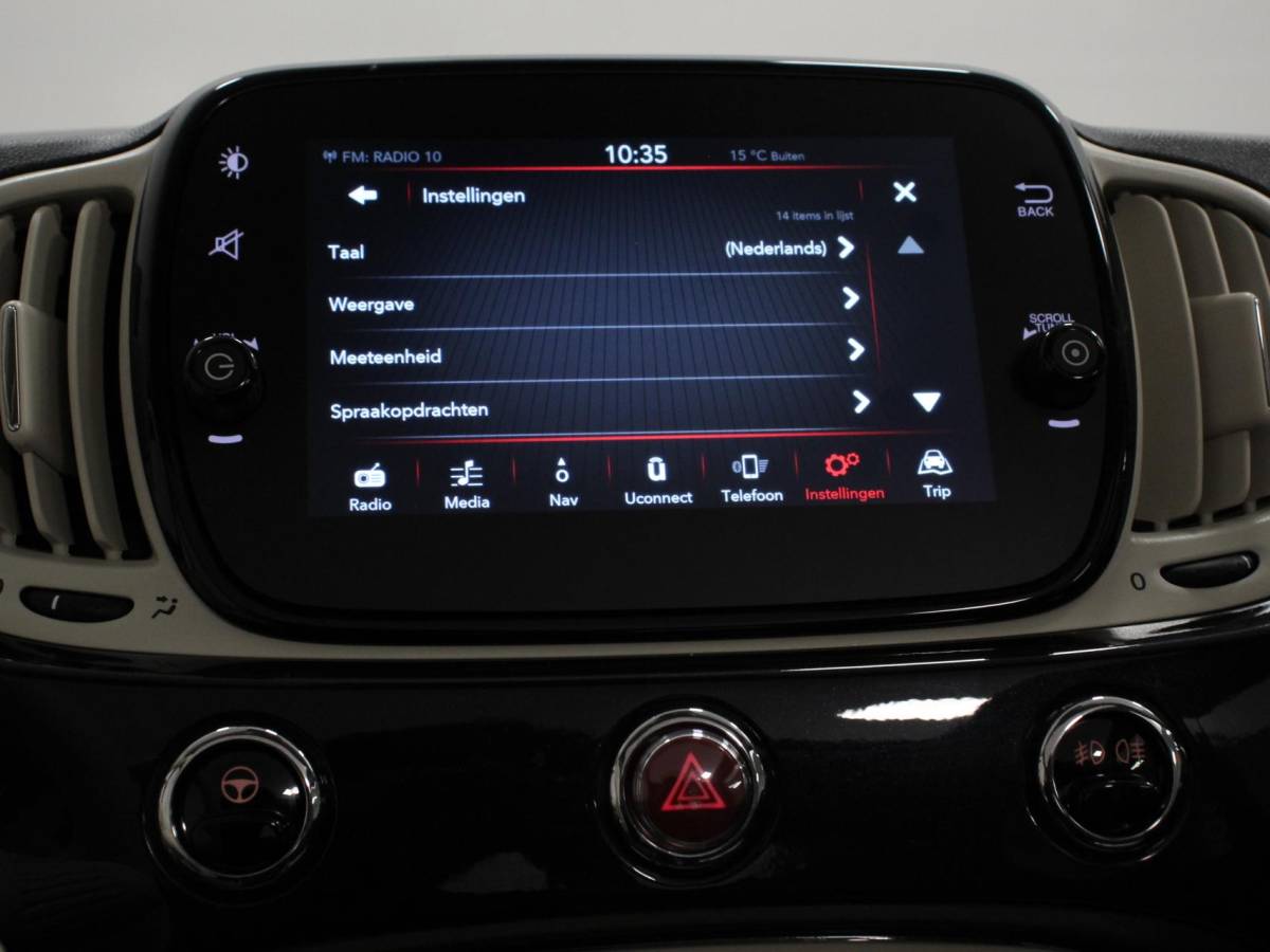 Fiat 500C Fiat 500 C 1.0 Hybrid Bellavita  Navigatie  Climate Control  Apple Carplay/Android Auto  Dab Digitale Cockpit Parkeer sensoren