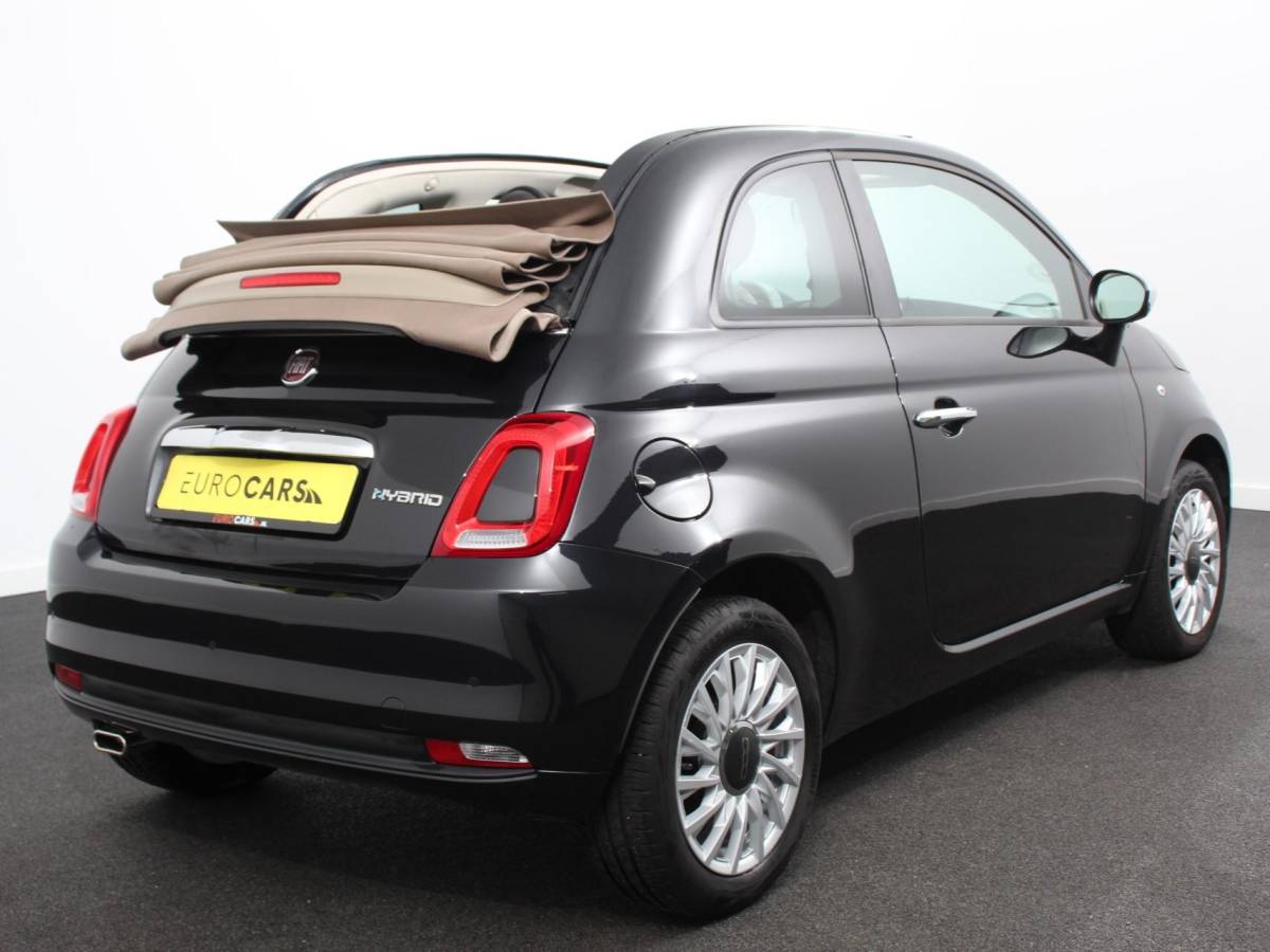 Fiat 500C Fiat 500 C 1.0 Hybrid Bellavita  Navigatie  Climate Control  Apple Carplay/Android Auto  Dab Digitale Cockpit Parkeer sensoren