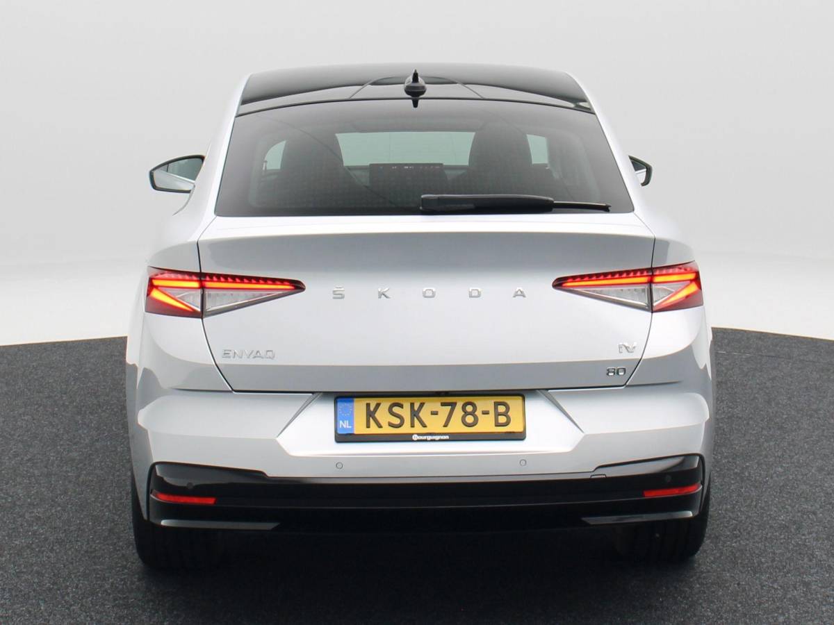 Škoda Enyaq Coupe Skoda Enyaq Coupé iV 80 | Panoramadak | Camera | Adaptive Cruise | Stoel- & Stuurverwarming | Full LED | 20 Inch | 28.579 Km!!