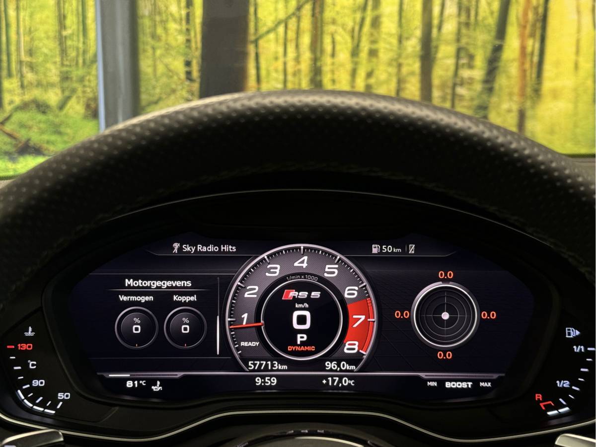 Audi RS5 Audi RS5 Coupé 2.9 TFSI quattro Pro Line Plus | 451 PK! | Panoramadak | Bang & Olufsen | Dynamic Pakket | Head-Up Display | 360 Graden Camera | Apple Carplay | Adaptieve Cruise Control | DAB | Led Matrix |
