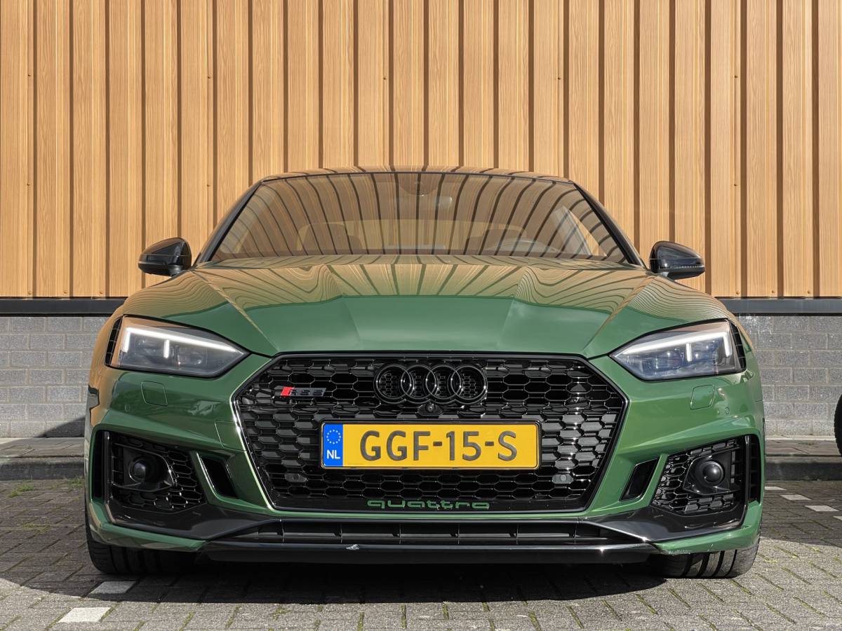 Audi RS5 Audi RS5 Coupé 2.9 TFSI quattro Pro Line Plus | 451 PK! | Panoramadak | Bang & Olufsen | Dynamic Pakket | Head-Up Display | 360 Graden Camera | Apple Carplay | Adaptieve Cruise Control | DAB | Led Matrix |