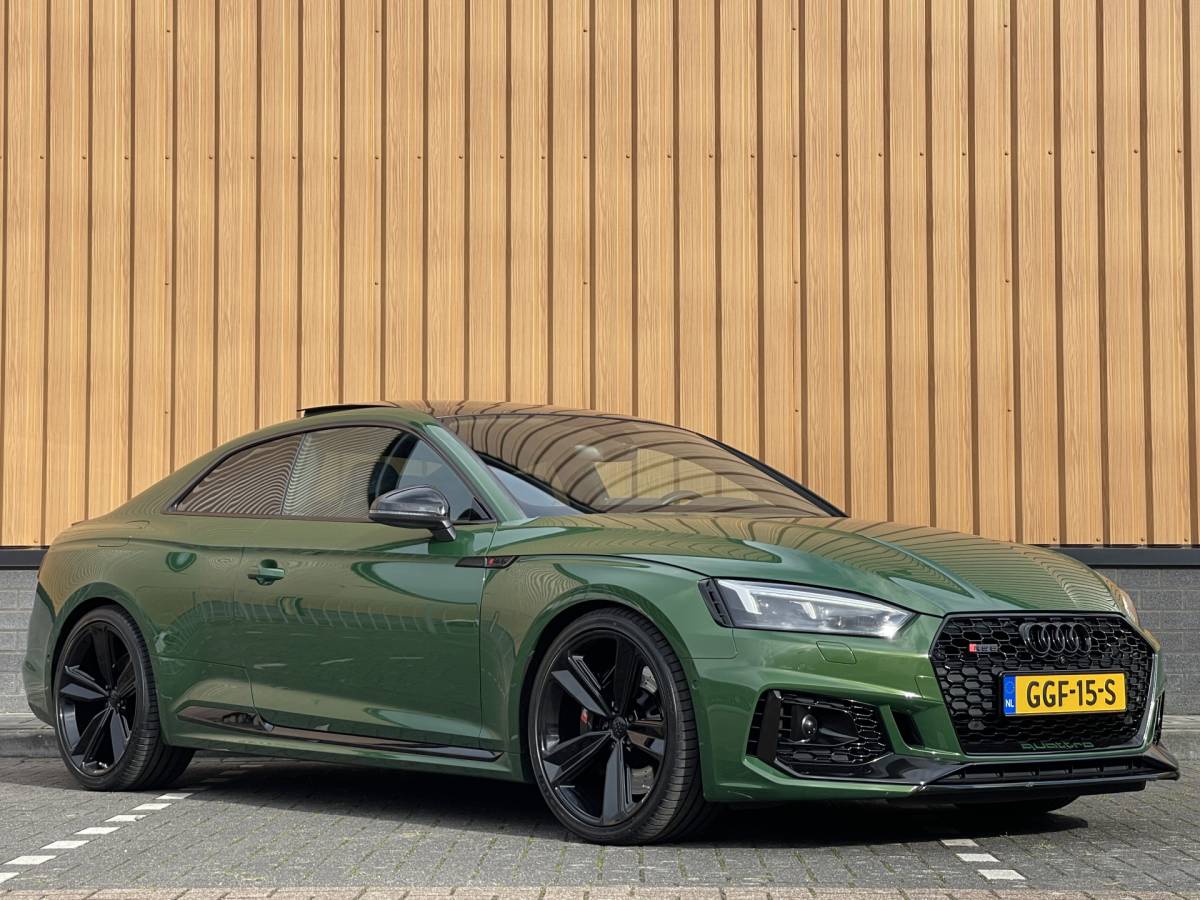Audi RS5 Audi RS5 Coupé 2.9 TFSI quattro Pro Line Plus | 451 PK! | Panoramadak | Bang & Olufsen | Dynamic Pakket | Head-Up Display | 360 Graden Camera | Apple Carplay | Adaptieve Cruise Control | DAB | Led Matrix |