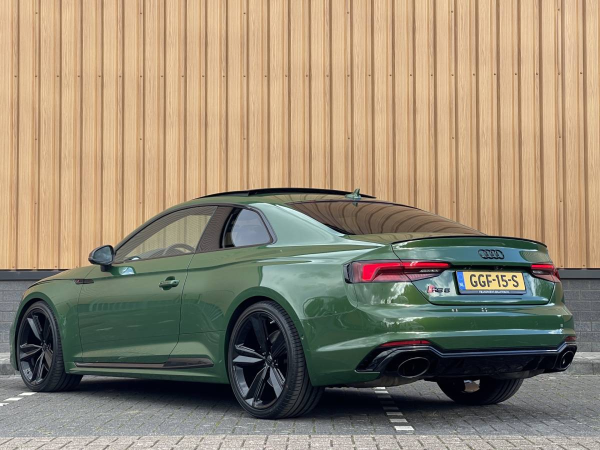 Audi RS5 Audi RS5 Coupé 2.9 TFSI quattro Pro Line Plus | 451 PK! | Panoramadak | Bang & Olufsen | Dynamic Pakket | Head-Up Display | 360 Graden Camera | Apple Carplay | Adaptieve Cruise Control | DAB | Led Matrix |