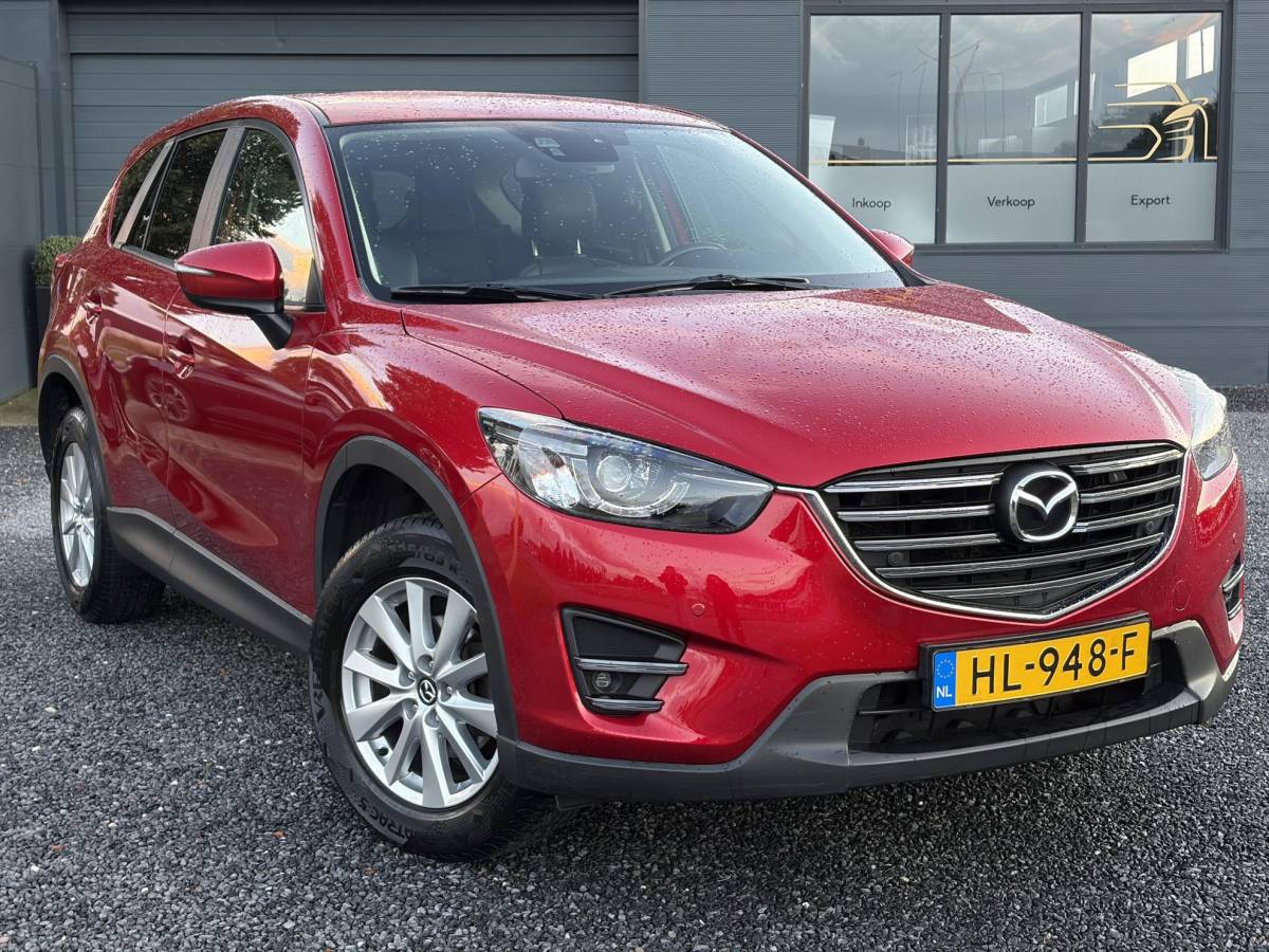 Mazda CX-5 Mazda CX-5 2.0 SkyActiv-G 165 Skylease GT 2WD ✓Recent beurt gehad✓Automaat✓2e Eigenaar✓Camera✓Trekhaak✓Navi✓Leder✓Keyless✓Pdc V+A✓Winterset✓165pk✓Stoelverw✓Elekt Memory Stoelen✓Rijstrooksensor✓Dodehoeksensor✓N.A.P✓Bj 12-2015✓Apk tot 07-2027