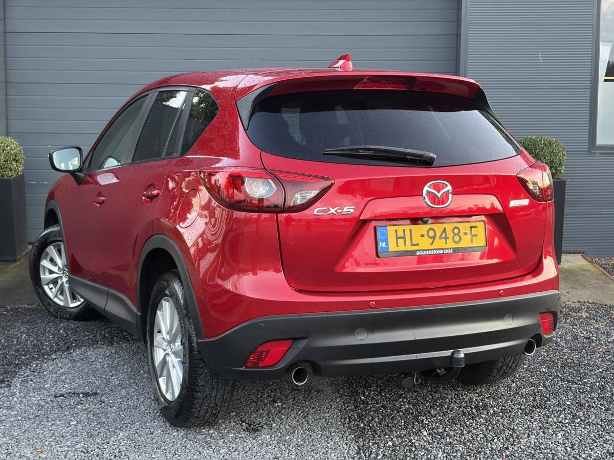 Mazda CX-5 Mazda CX-5 2.0 SkyActiv-G 165 Skylease GT 2WD ✓Recent beurt gehad✓Automaat✓2e Eigenaar✓Camera✓Trekhaak✓Navi✓Leder✓Keyless✓Pdc V+A✓Winterset✓165pk✓Stoelverw✓Elekt Memory Stoelen✓Rijstrooksensor✓Dodehoeksensor✓N.A.P✓Bj 12-2015✓Apk tot 07-2027