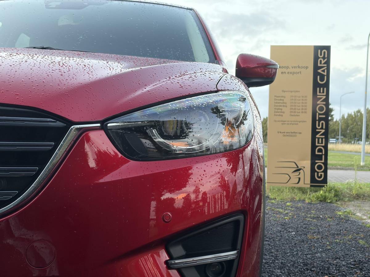 Mazda CX-5 Mazda CX-5 2.0 SkyActiv-G 165 Skylease GT 2WD ✓Recent beurt gehad✓Automaat✓2e Eigenaar✓Camera✓Trekhaak✓Navi✓Leder✓Keyless✓Pdc V+A✓Winterset✓165pk✓Stoelverw✓Elekt Memory Stoelen✓Rijstrooksensor✓Dodehoeksensor✓N.A.P✓Bj 12-2015✓Apk tot 07-2027