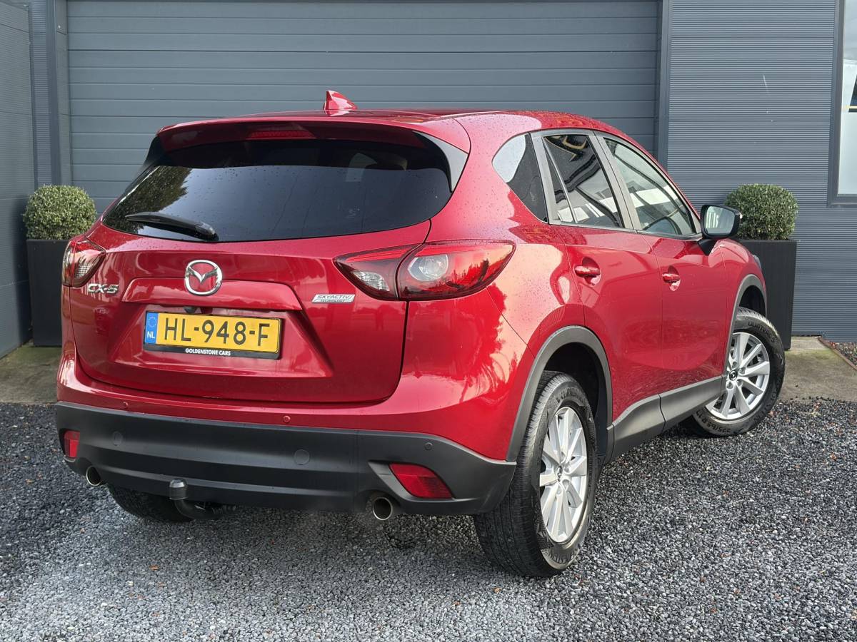 Mazda CX-5 Mazda CX-5 2.0 SkyActiv-G 165 Skylease GT 2WD ✓Recent beurt gehad✓Automaat✓2e Eigenaar✓Camera✓Trekhaak✓Navi✓Leder✓Keyless✓Pdc V+A✓Winterset✓165pk✓Stoelverw✓Elekt Memory Stoelen✓Rijstrooksensor✓Dodehoeksensor✓N.A.P✓Bj 12-2015✓Apk tot 07-2027