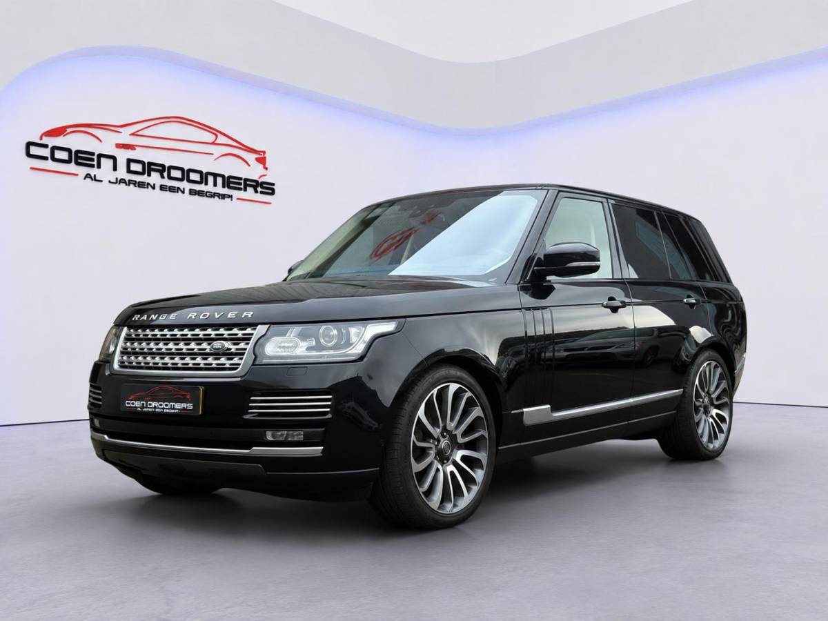 Land Rover Range Rover Land Rover Range Rover Autobiography Dynamic 5.0 V8 552PK/Apple Carplay/Panorama dak/Leder/Prof. Sound System/Adaptieve Cruise/Koelkast V+A/Tv schermen/Eletr. trekhaak/22″Velgen(MET GARANTIE*)