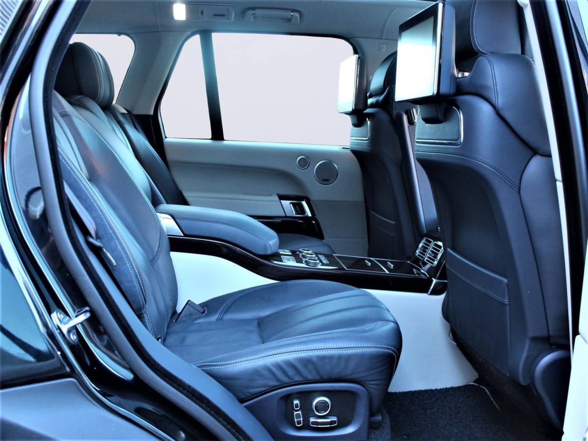 Land Rover Range Rover Land Rover Range Rover Autobiography Dynamic 5.0 V8 552PK/Apple Carplay/Panorama dak/Leder/Prof. Sound System/Adaptieve Cruise/Koelkast V+A/Tv schermen/Eletr. trekhaak/22″Velgen(MET GARANTIE*)