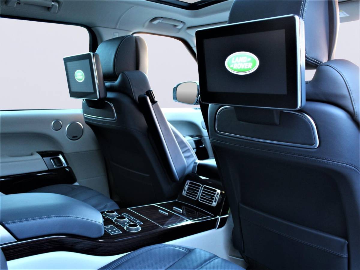 Land Rover Range Rover Land Rover Range Rover Autobiography Dynamic 5.0 V8 552PK/Apple Carplay/Panorama dak/Leder/Prof. Sound System/Adaptieve Cruise/Koelkast V+A/Tv schermen/Eletr. trekhaak/22″Velgen(MET GARANTIE*)